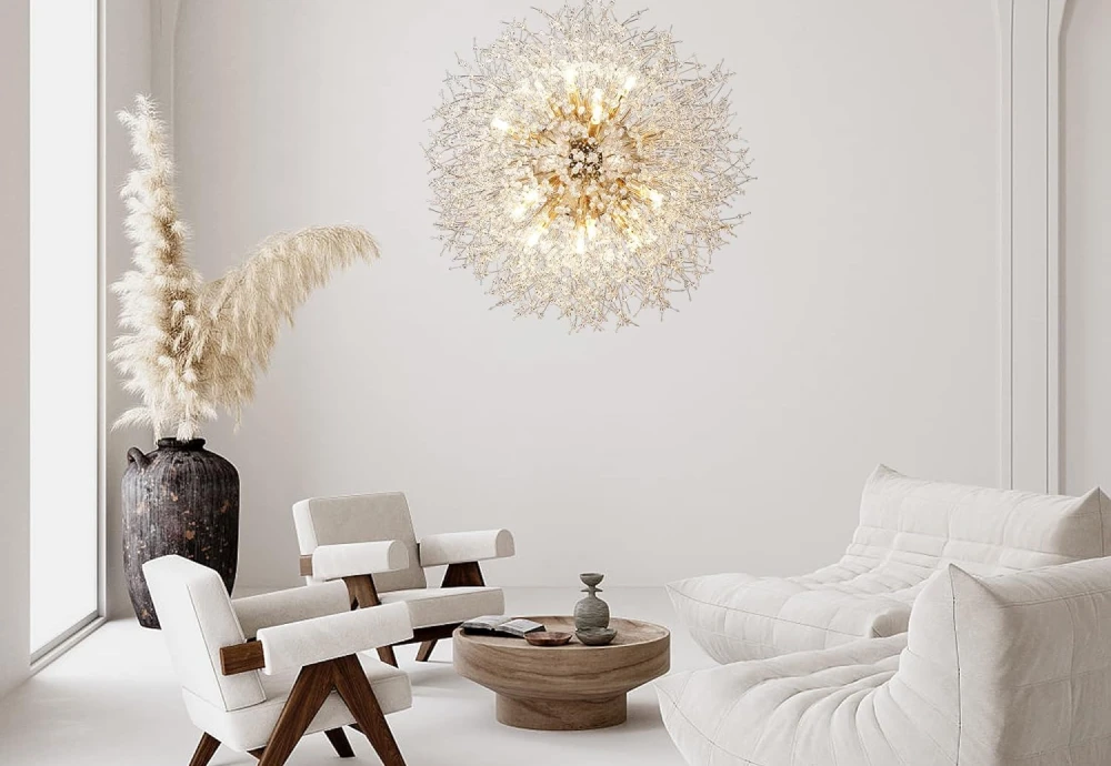 crystal ball chandelier