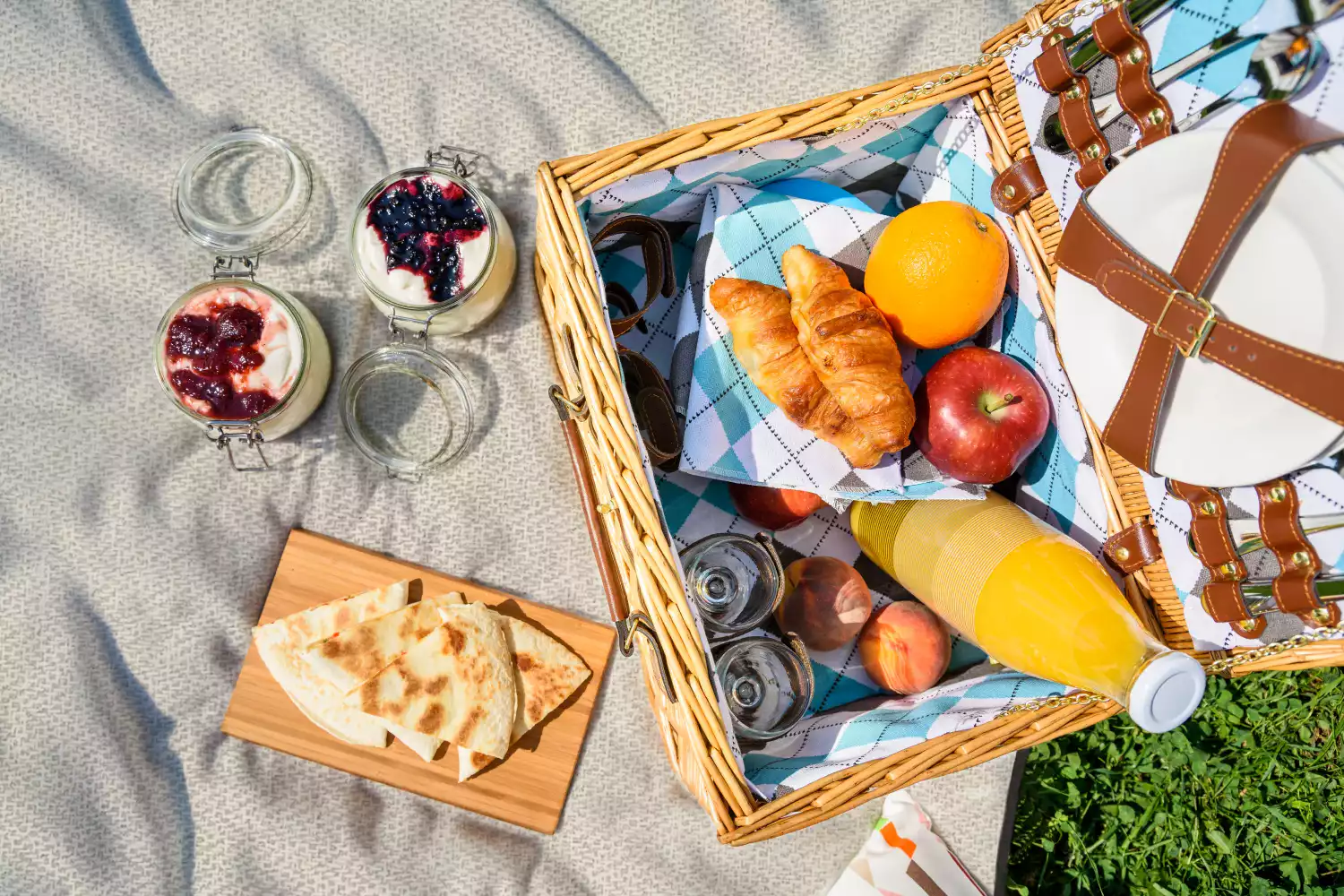 trendy picnic blanket